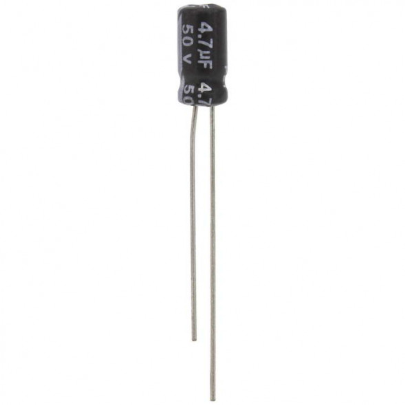 Конденсатор 4.7 UF 50V 105*C 4*7 (JWCO)