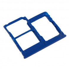 Контейнер SIM для Samsung A405F Galaxy A40 (Синий)