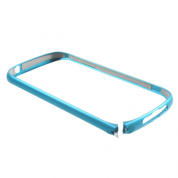 Алюминиевый бампер для Yotaphone 2 (голубой)