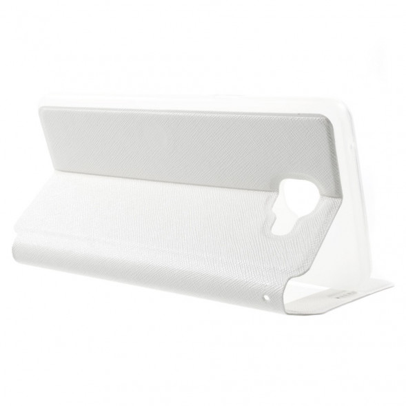 Чехол с окном информации для Samsung Galaxy A9 (2016) (Белый)