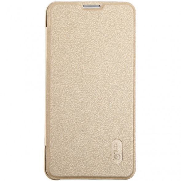 Чехол книжка Lenuo для Samsung Galaxy A7 (2016) SM-A710F (Золотистый)