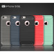 Чехол накладка Carbon Fibre для iPhone 6 / 6S (серый)