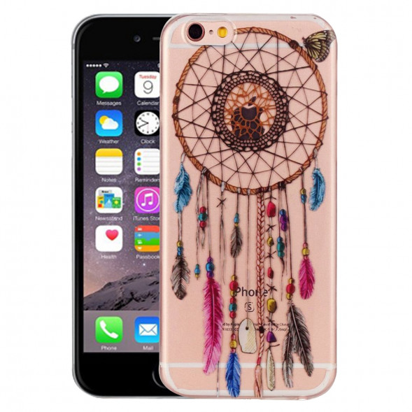 Силиконовый чехол с рисунком для iPhone 6, 6S (Ловушка для снов)