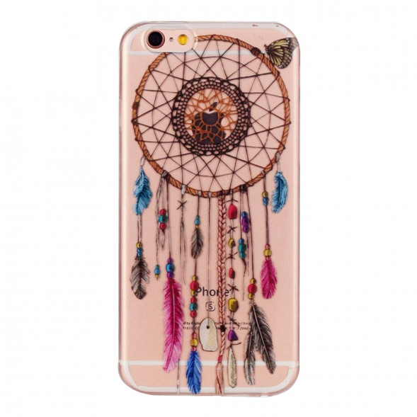 Силиконовый чехол с рисунком для iPhone 6, 6S (Ловушка для снов)