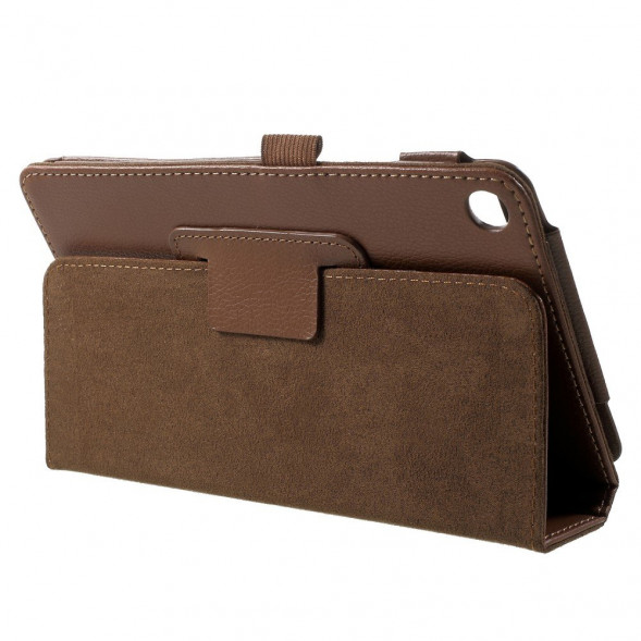 Чехол книжка для Xiaomi Mi Pad 4 (коричневый)