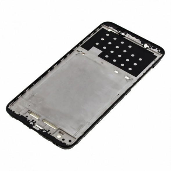 Рамка дисплея для Huawei Honor 9S (DUA-LX9) (средняя часть) (Черная)