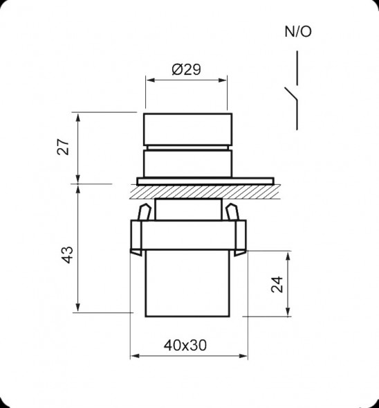 3SA8-BG21 Ключ - переключатель