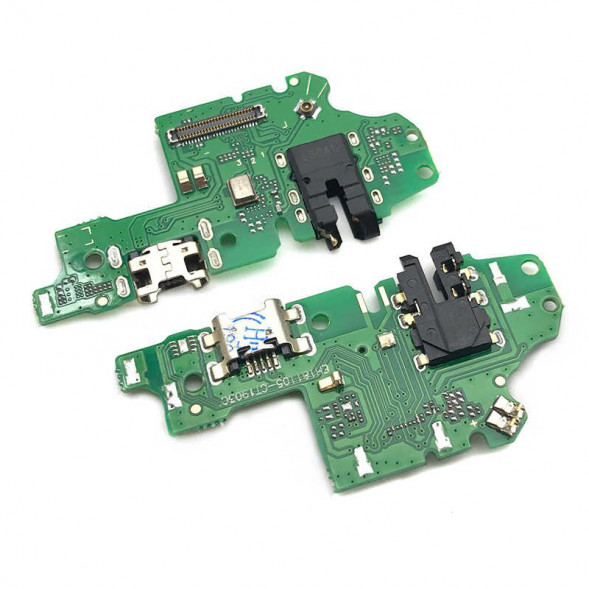 Шлейф Huawei Honor 10 Lite плата на разъем зарядки, микрофон