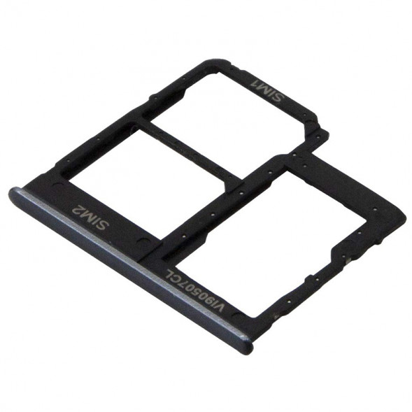 Контейнер SIM для Samsung A405F Galaxy A40 (Черный)