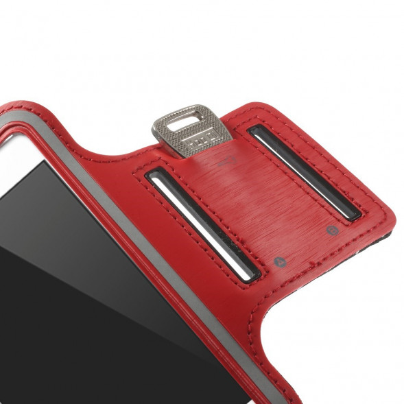 Спортивный чехол на руку для iPhone 6, 6S (Красный)