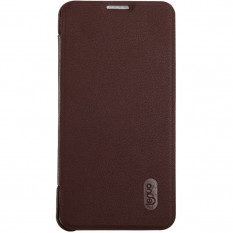 Чехол книжка Lenuo для Samsung Galaxy A7 (2016) SM-A710F (Коричневый)