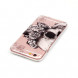 Силиконовый чехол с рисунком для iPhone 6, 6S (Череп с цветком)