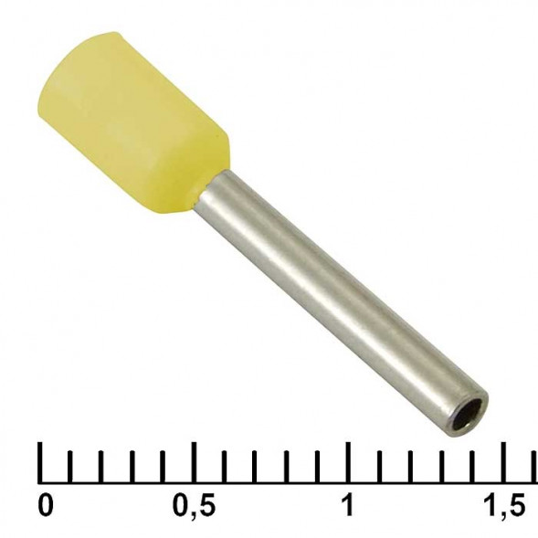 Наконечник DN01012 yellow (1.4x12mm)