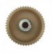 Шестерня c металлической вставкой для мясорубок Vitek, Dex, Д-52-22мм, зубья 47-16шт. (Косой-прямой) (ШЕСТ078)