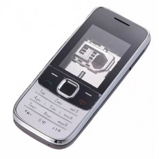 Корпус Nokia 2700 с клавиатурой (серебро)