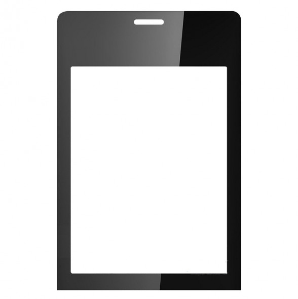 Стекло дисплея Nokia 515 (черное)