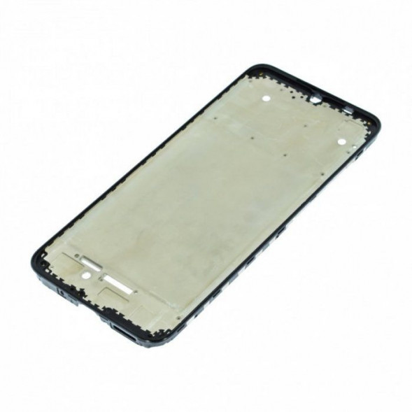 Рамка дисплея для Xiaomi Redmi 9A M2006C3LG, 9C M2006C3MNG, 10A 220233L2G (Черный) средняя часть