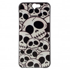 TPU Чехол накладка с рисунком для HTC One A9 (Черепа)