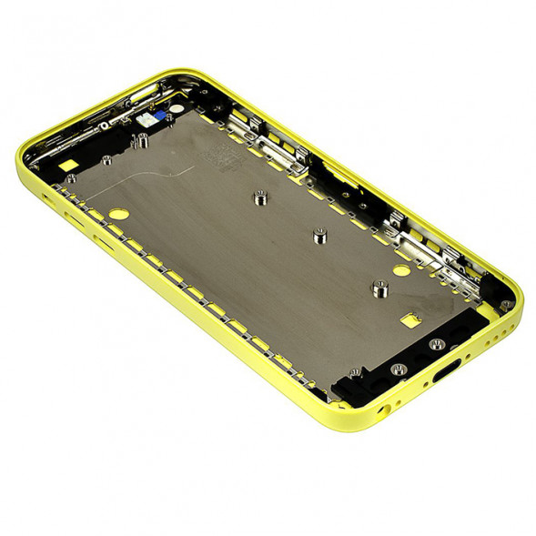 Корпус iPhone 5C задняя крышка (Желтый)