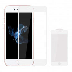 3D Защитное стекло для iPhone 7 полное покрытие (Белый)