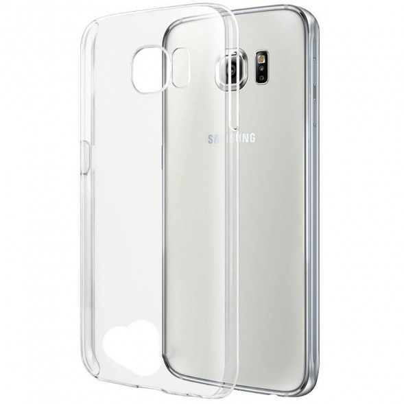 Силиконовый прозрачный чехол для Samsung Galaxy S6 SM-G920F