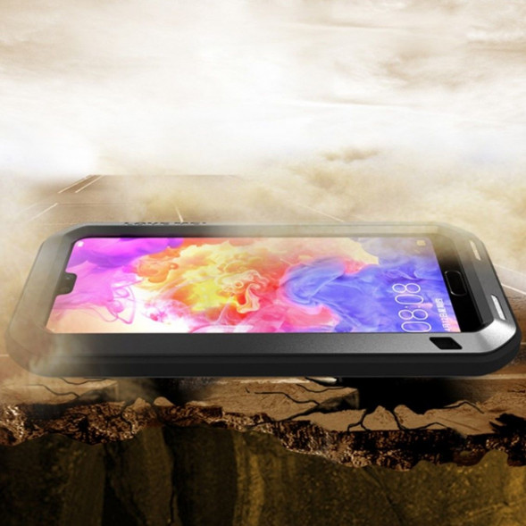 Железный чехол Love Mei для Huawei P20 (белый)