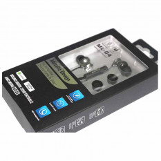 Гарнитура - наушники 3,5 ML-04 Stereo с микрофоном (черный)