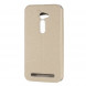 Чехол для Asus Zenfone 2 ZE500CL с окном информации (Золотистый)