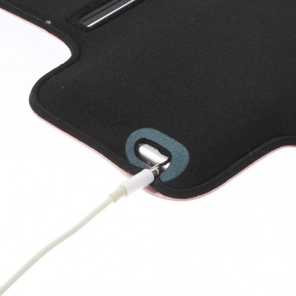 Спортивный чехол на руку для iPhone 6, 6S (Розовый)