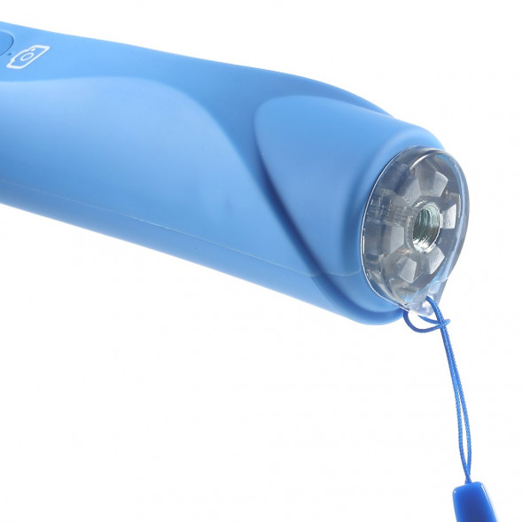 Монопод с кнопкой и беспроводной связью Bluetooth JQ8 для iPhone, Samsung, GoPro камеры (Голубой)