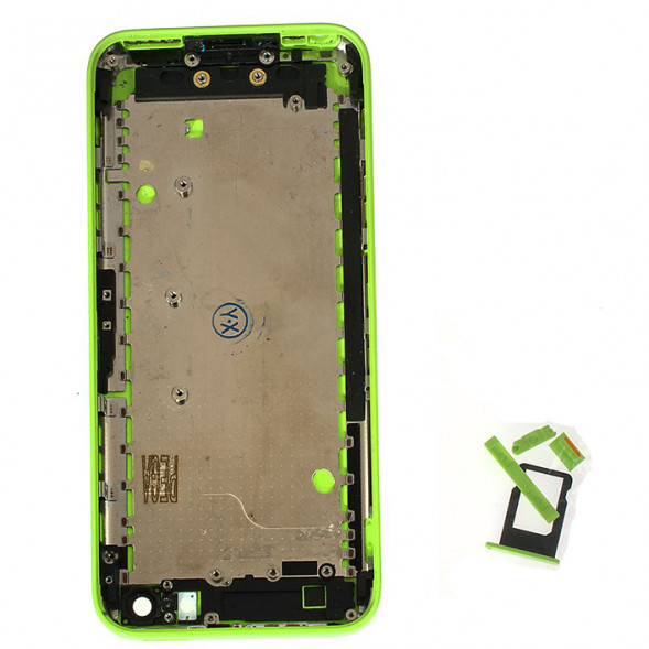 Корпус iPhone 5C задняя крышка (Зеленый)
