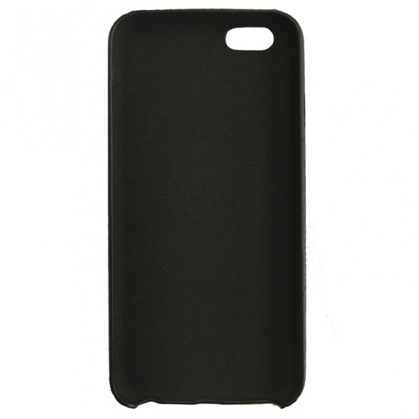 Чехол под кожзам под крокодил для iPhone 6, 6S (Чёрный)