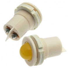 Лампа коммутаторная СКЛ-11Б-2 ЖЕЛТЫЕ 12В (201*г)