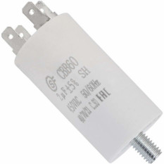 Конденсатор CBB60 2uF 450V SCREW (SAIFU)