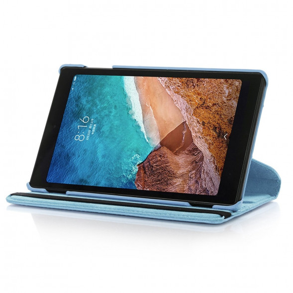 Поворотный чехол для Xiaomi Mi Pad 4 (голубой)