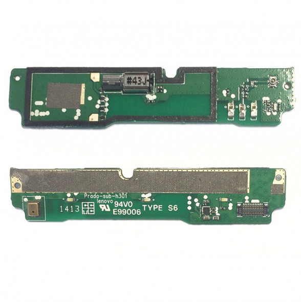 Нижняя плата Lenovo P780 шлейф с микрофоном, вибромотором