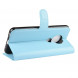 Чехол книжка для Nokia 6.2, Nokia 7.2 с визитницей (голубой)