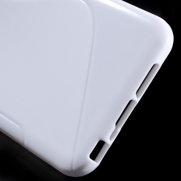 Антискользящий чехол накладка для HTC One A9 (Белый)