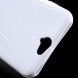 Антискользящий чехол накладка для HTC One A9 (Белый)