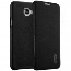 Чехол книжка Lenuo для Samsung Galaxy A7 (2016) SM-A710F (Черный)