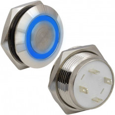 Кнопка антивандал. GQ19TF-10E/B/N off-(on)