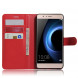 Чехол книжка с визитницей для Huawei Honor V8 (красный)