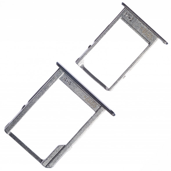 Контейнер SIM+MicroSD для Samsung A300F, A500F, A700F (комплект 2 шт.) (Черный)