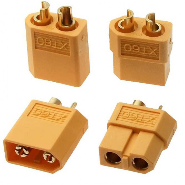 XT60 M+F Разъемы для RC 2 pin (комплект)