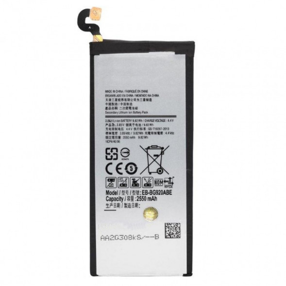 Аккумулятор для Samsung Galaxy S6 SM-G920F EB-BG920ABE