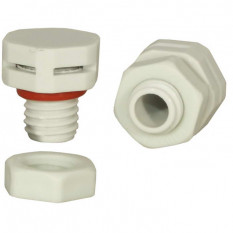 Клапаны выравнивания давления M10X1.5 PA66 WHITE