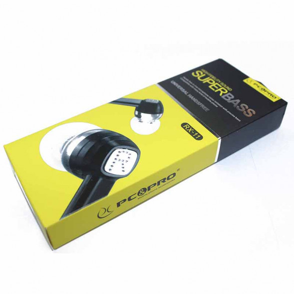 Гарнитура - наушники 3,5 PC&amp;PRO RX-11 (черный)