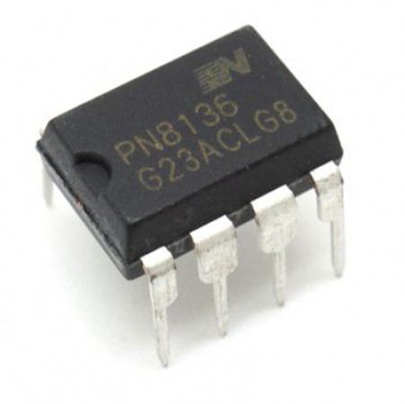 PN8136 ШИМ-контроллер со встроенным ключом 650В/0.8А 60кГц 12Вт