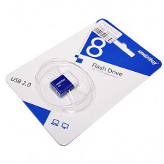 Флеш-накопитель USB 8GB SmartBuy (синий)
