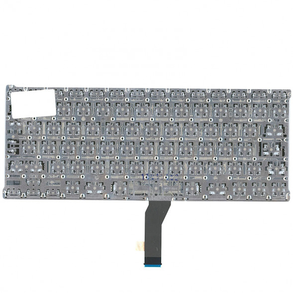 Клавиатура для ноутбука Macbook A1369 2010, без подсветки, большой Enter (Черная)